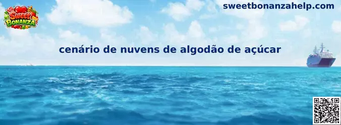 Escenario de nubes de algodón de azúcar inspirado en Sweet Bonanza